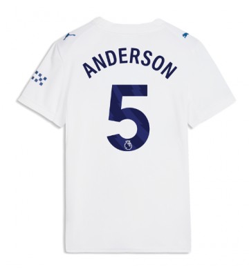 Manchester City Elliot Anderson #5 Replika Tredje Tröja Damer 2026-27 Kortärmad